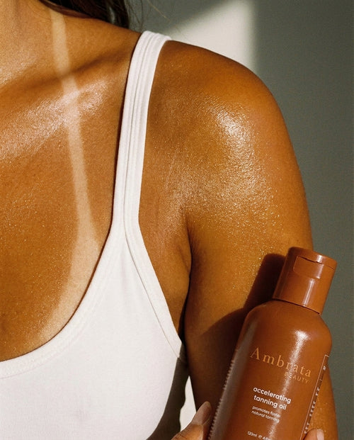 Accelerating Tanning Oil