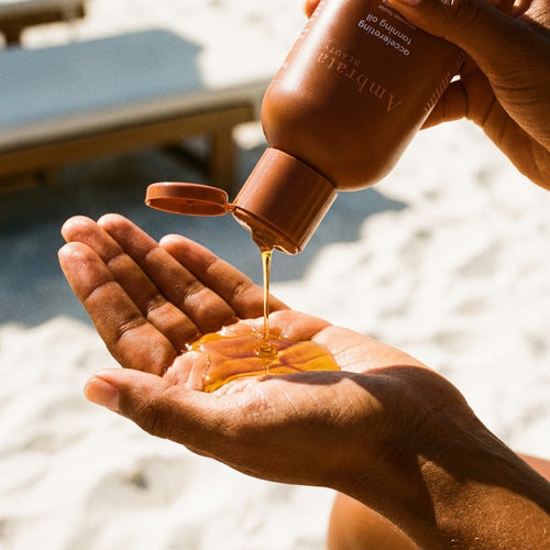 Accelerating Tanning Oil